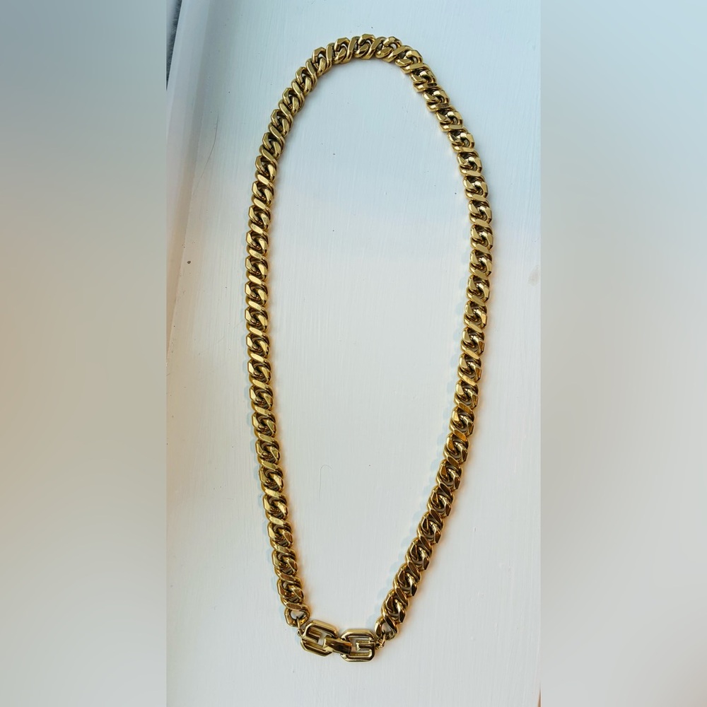 Givenchy 1980’s Cuban Goldtone Chain